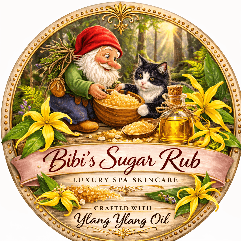 Bibi's Sugar Rub product label